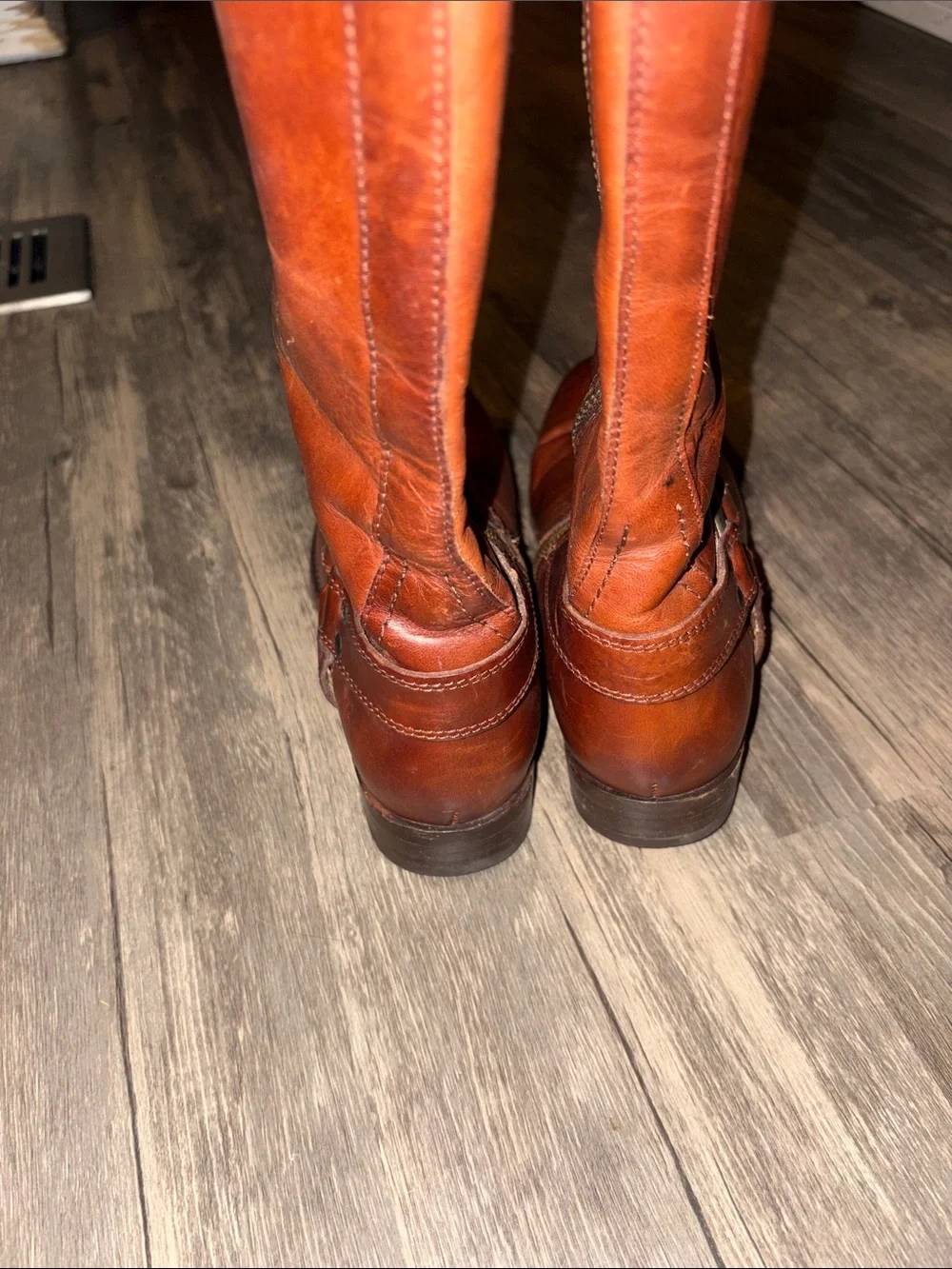 FRYE BOOTS MELISSA HARNESS INSIDE ZIP woman’s 7.5